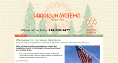 Desktop Screenshot of harrisunsystems.com