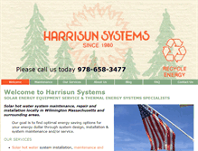 Tablet Screenshot of harrisunsystems.com